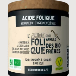 Acide Folique Vitamine B9 Vanille Bio