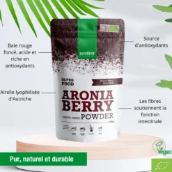 Aronia vegan poudre Bio