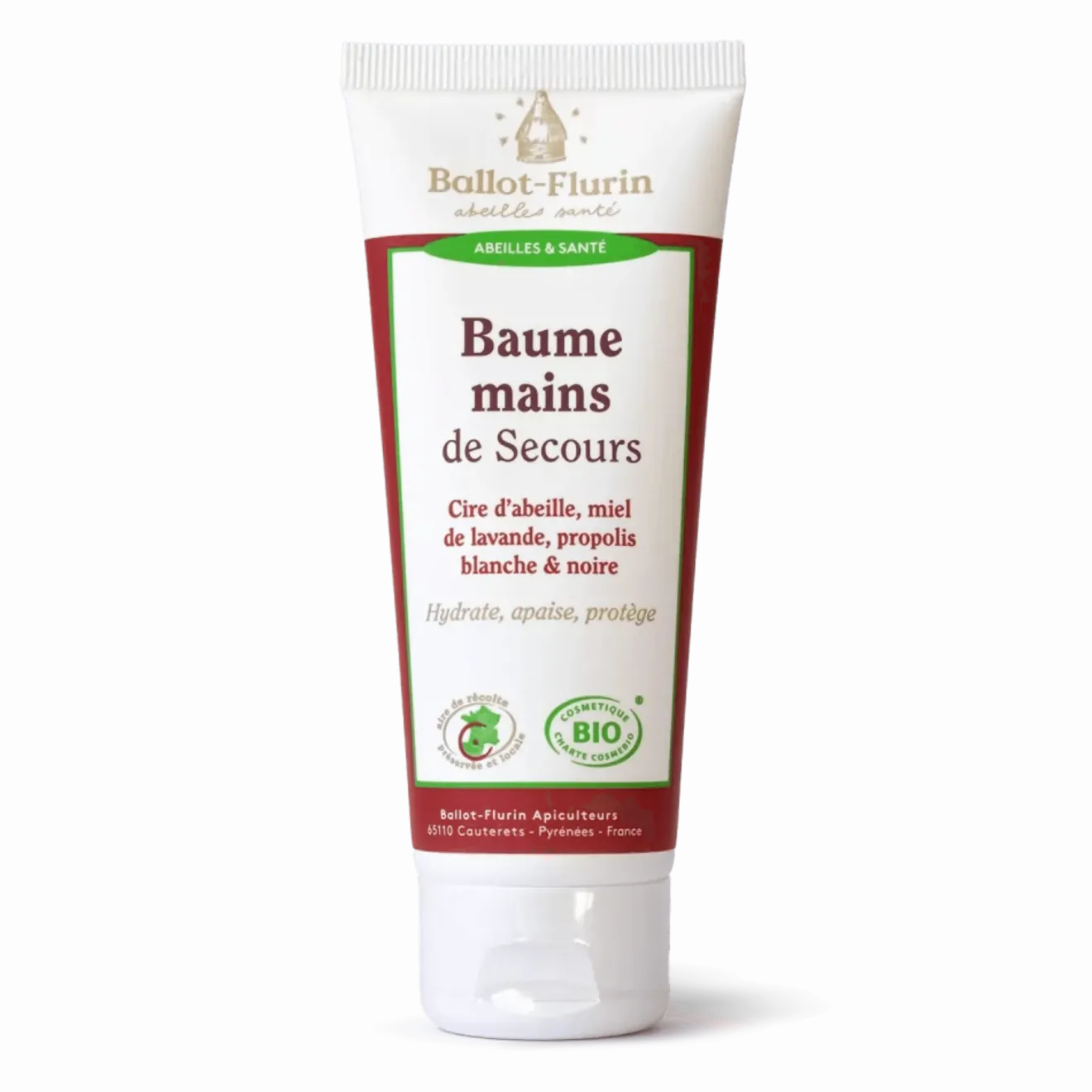 Baume Secours pour Mains Bio