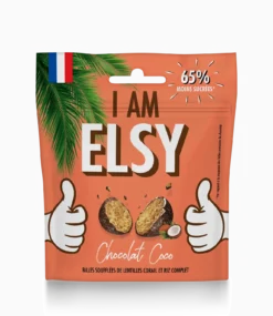 Billes Soufflées Chocolat Lait Noix Coco IG Bas