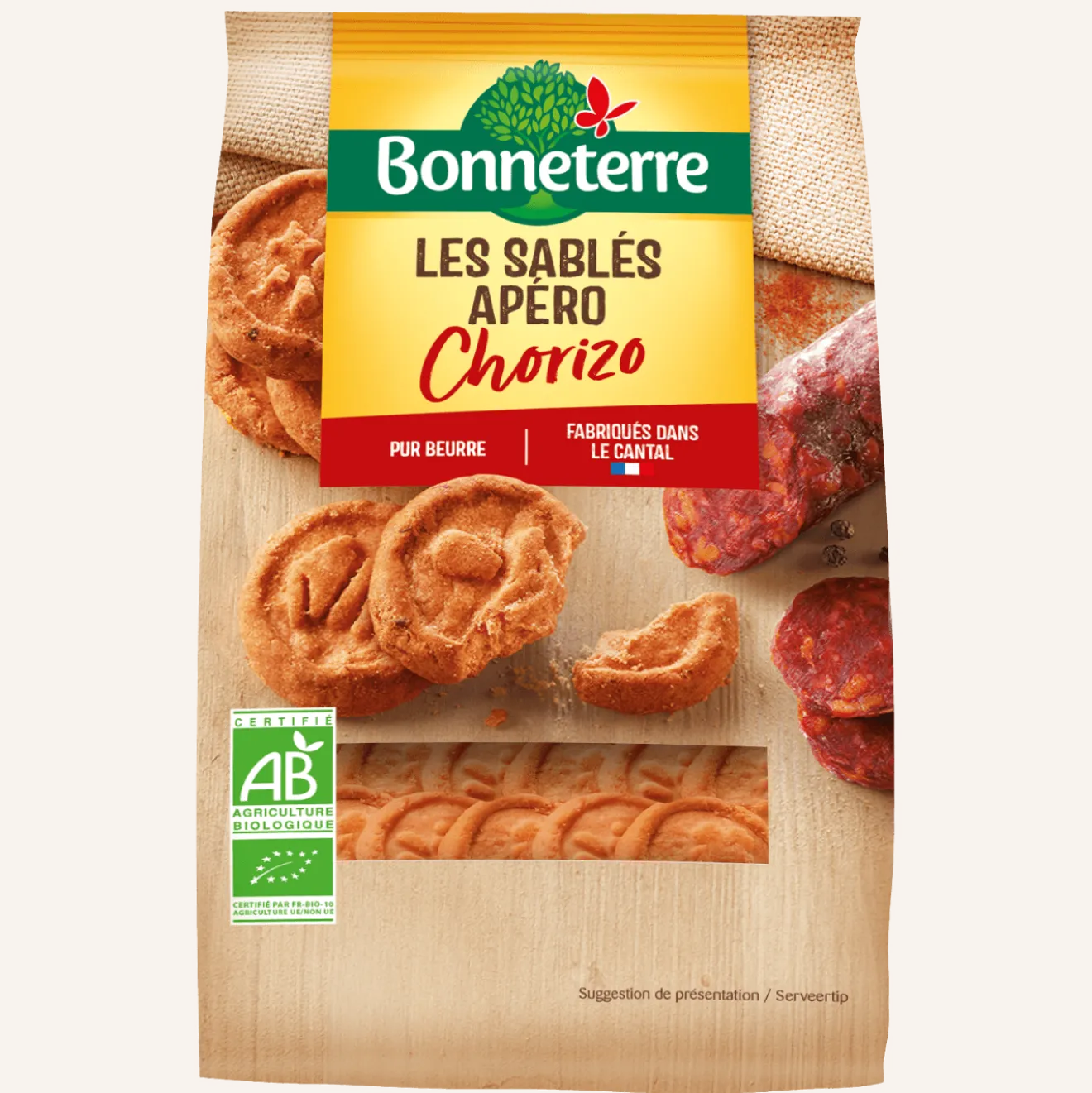 Biscuit aperitif au chorizo Bio