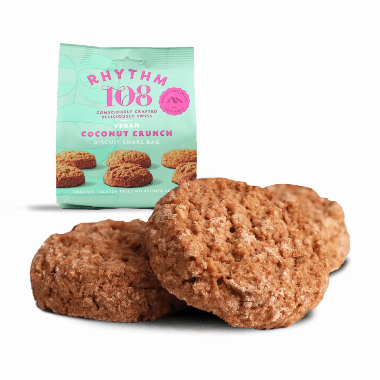 Biscuit Croquant Noix Coco Vegan Sans Gluten Bio