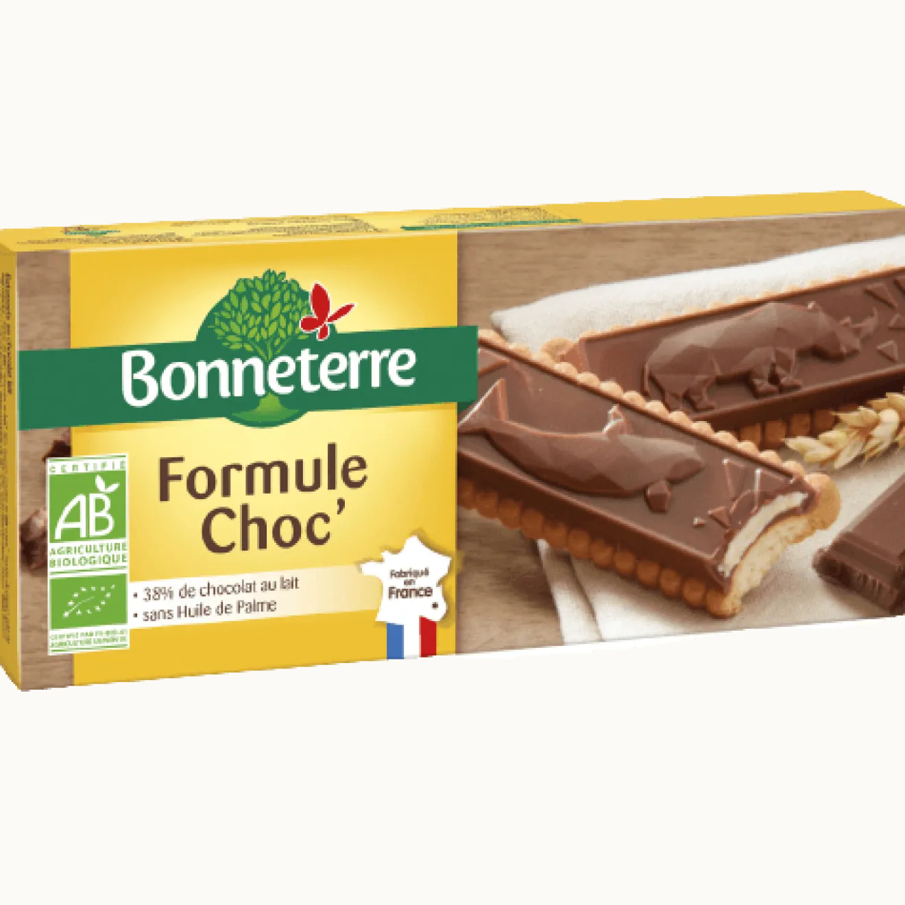 Biscuit Fourré Chocolat Lait Bio