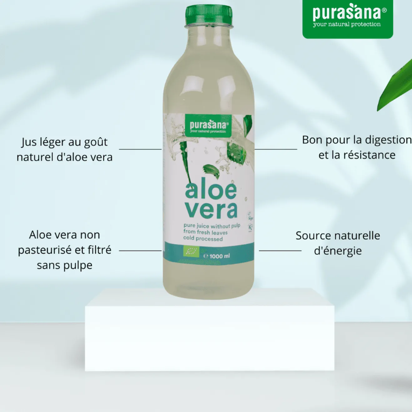 Boisson Aloe Vera Jus Bio