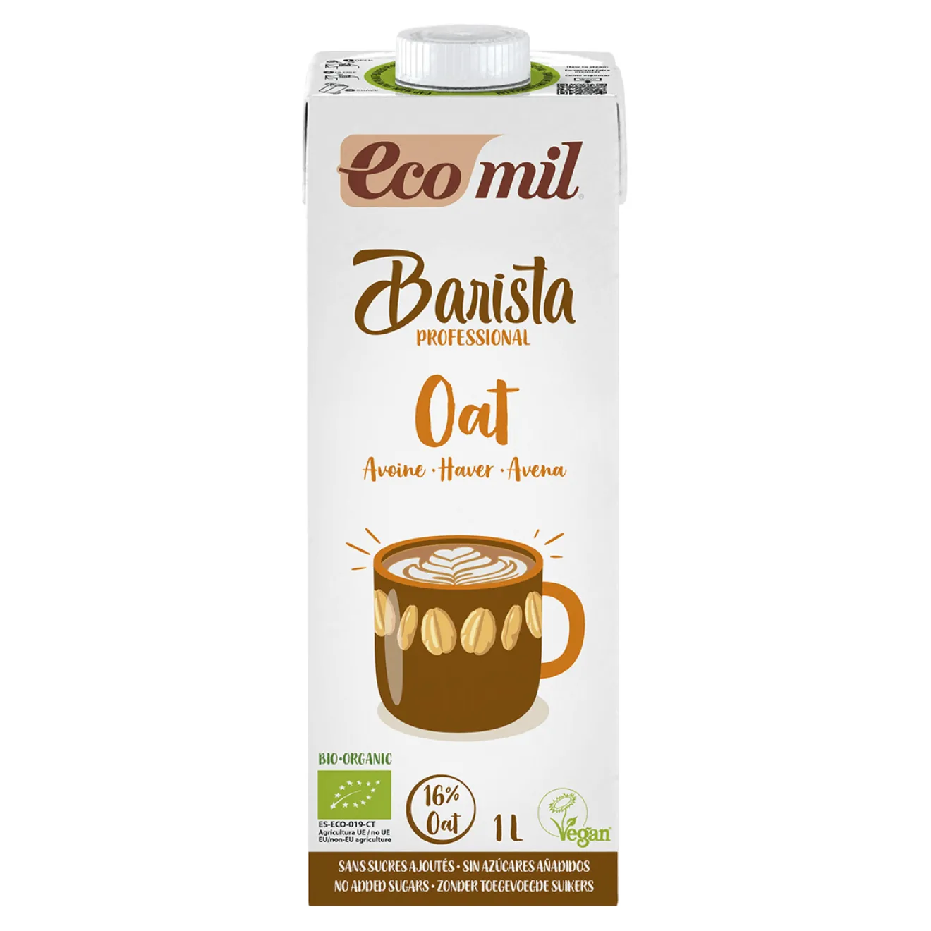Boisson Avoine Barista Bio