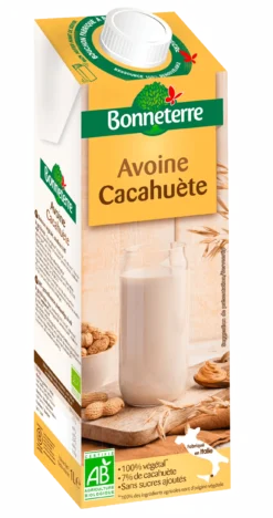 Boisson Avoine cacahuete Bio