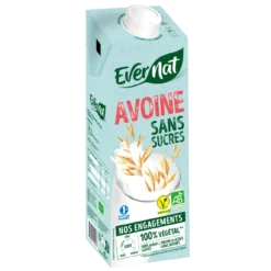 Boisson Avoine Sans Sucres Bio