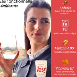 Boisson fonctionnelle énergie passion pastille