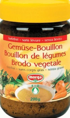 Bouillon Légumes Sans Levure & Corps Gras Bio
