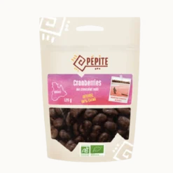 Boules Cranberries Chocolat Noir Bio
