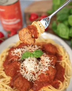 Boulettes viandes sauce tomates