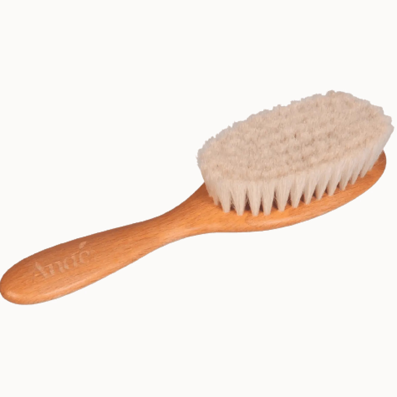 Brosse bébé en hêtre et poils de chèvre
