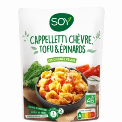 Cappelletti Chèvre Tofu Epinards Bio