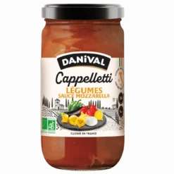 Cappelletti Légumes Sauce Mozzarella Bio
