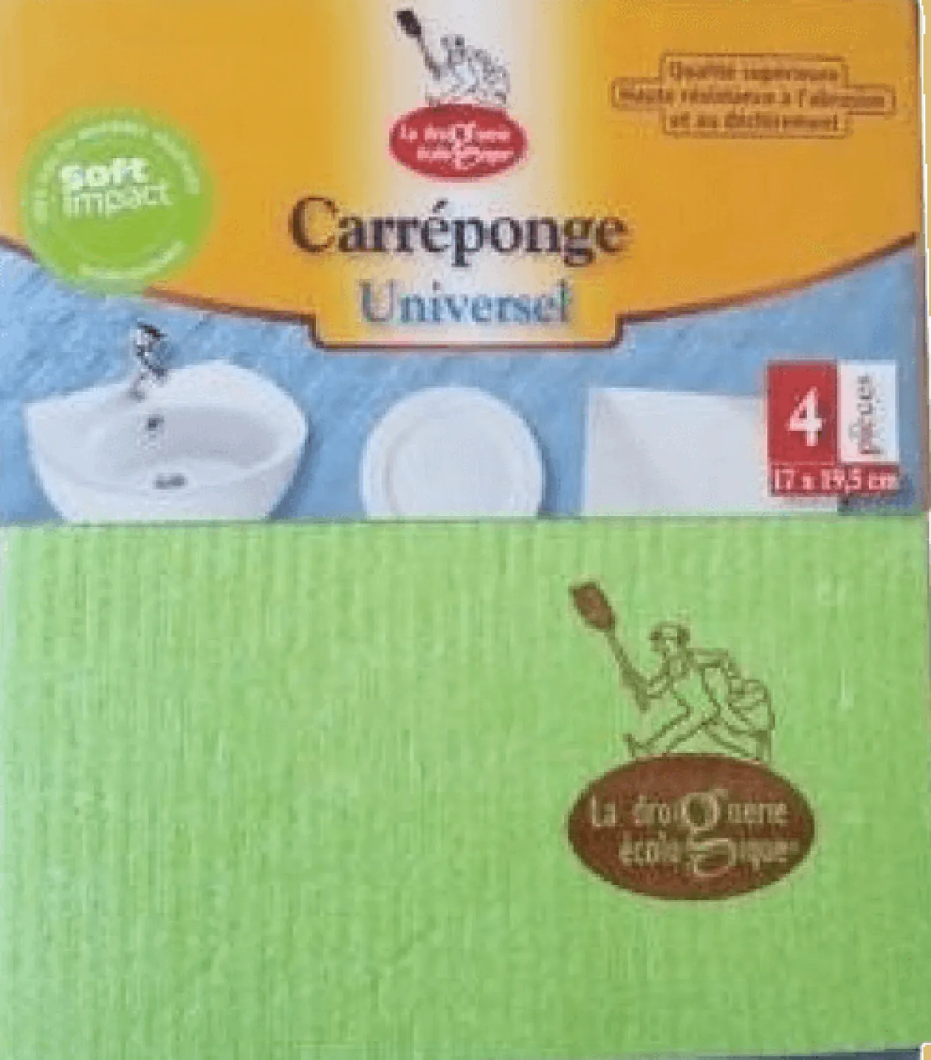 Carrés Eponge Cellulose Ecologiques