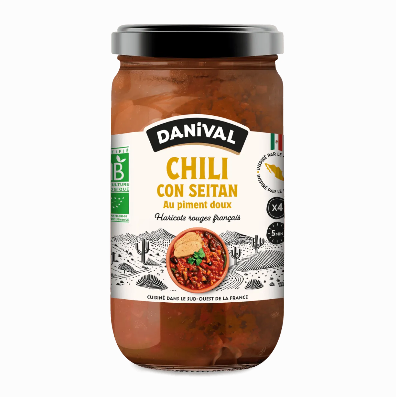 Chili Au Seitan Bio