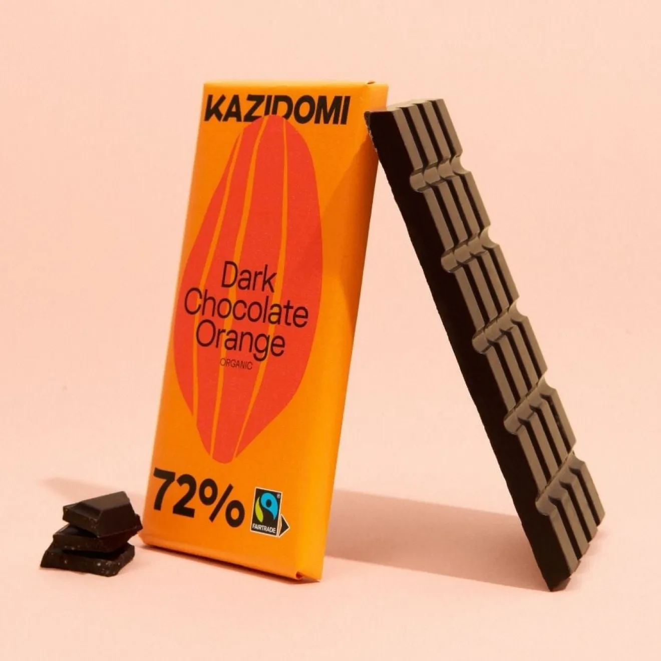 Chocolat Noir 72% Orange Equitable Bio