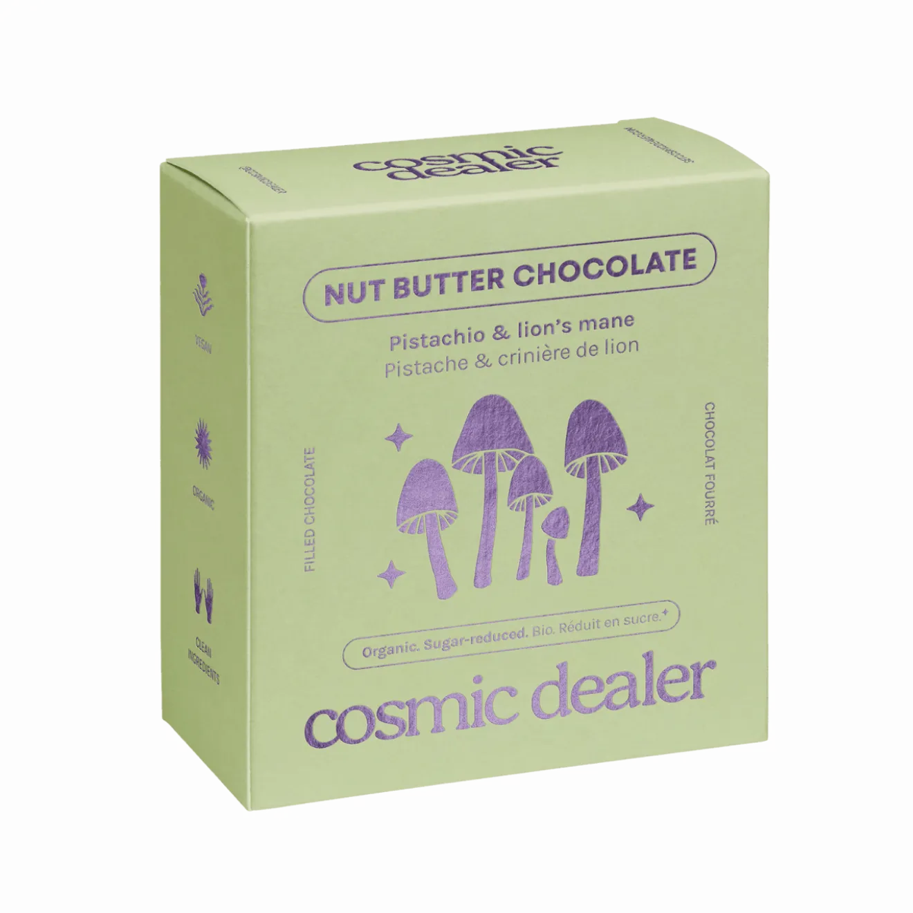Chocolat Pistache & Lion's Mane Bio
