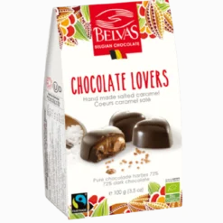 Chocolats Cœur Fourés Caramel Beurre Salé Bio