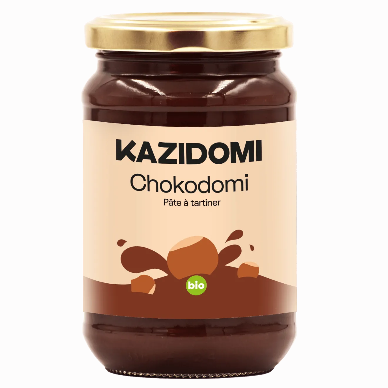 Chokodomi Pâte à Tartiner Chocolat Noisette Bio