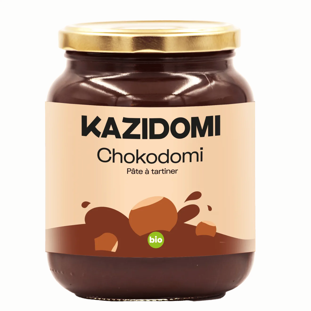 Chokodomi Pâte à Tartiner Chocolat Noisette Bio