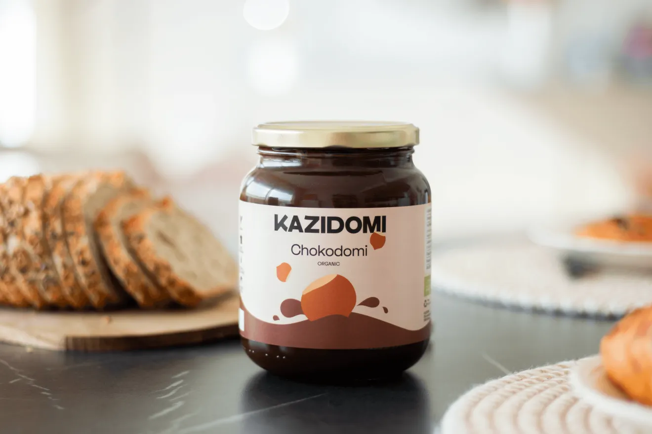 Chokodomi Pâte à Tartiner Chocolat Noisette Bio