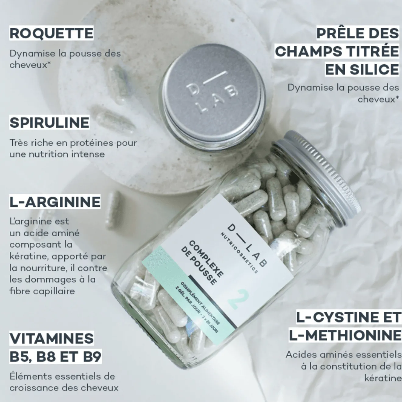 Complexe Pousse Cheveux Cure 3 mois