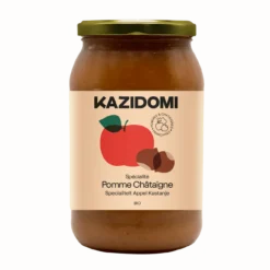 Compote Pomme Châtaigne Bio