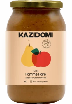 Compote Pomme Poire Bio