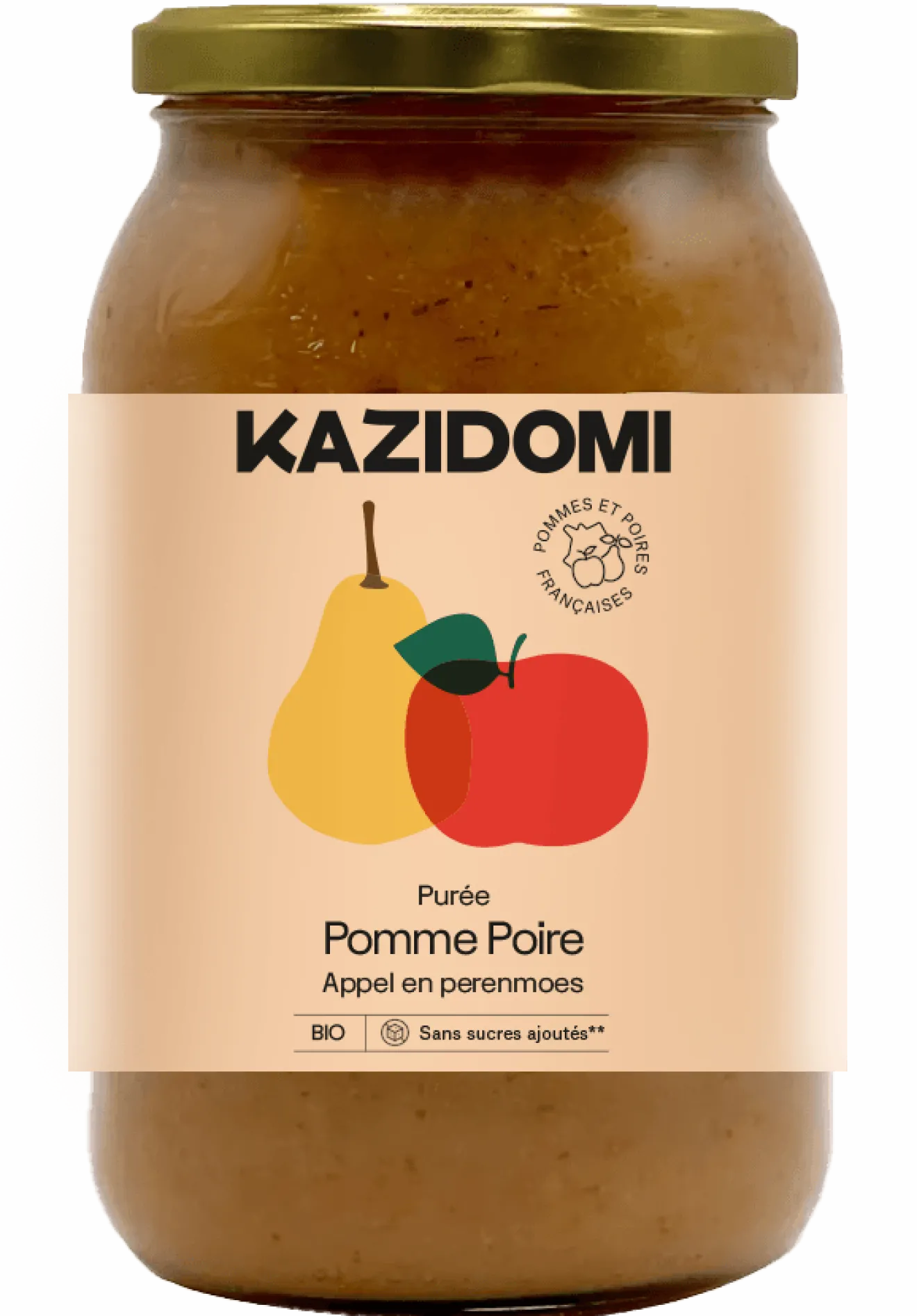 Compote Pomme Poire Bio