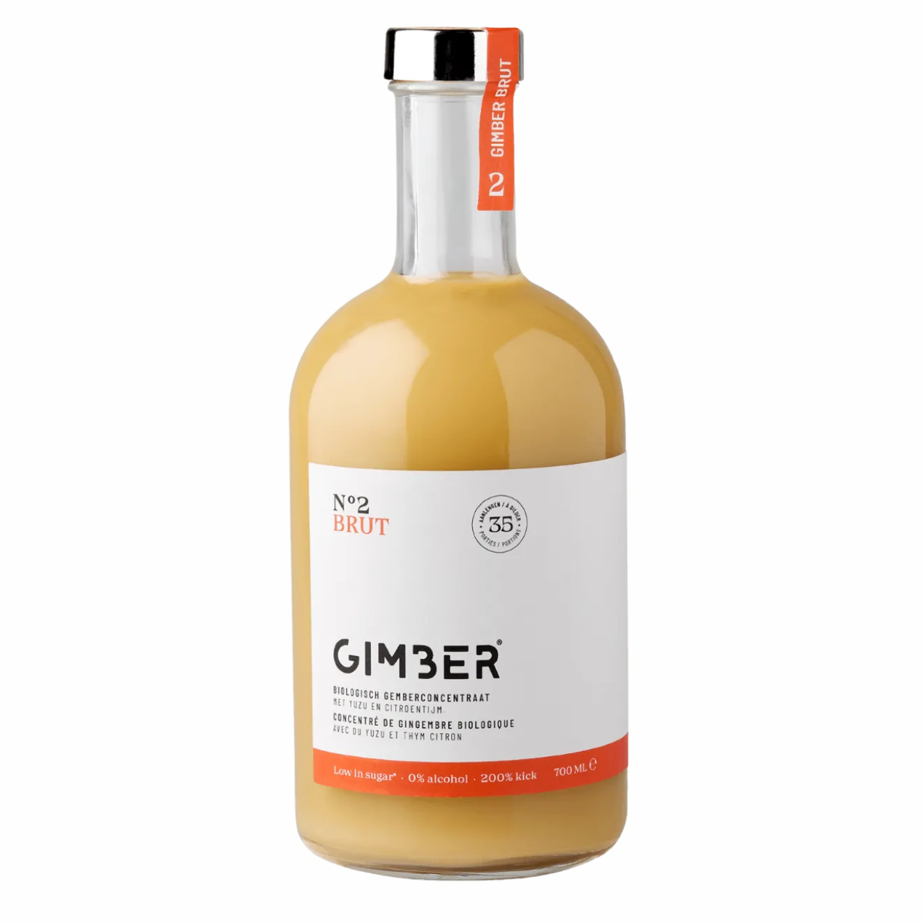 Concentré Gingembre Brut Faible Sucre Bio