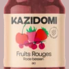 Confiture 4 Fruits Rouges 100% Fruits Bio