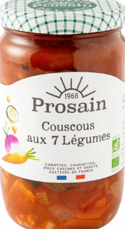 Couscous Aux 7 Légumes Bio