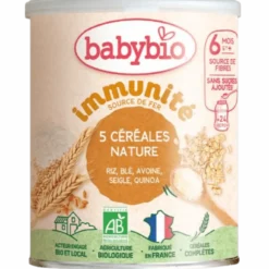 5 Céréales Nature Immunité dès 6 mois Bio