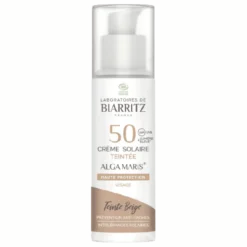 Crème solaire visage teintée SPF50 Beige Bio