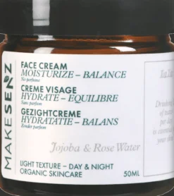 Crème Visage Hydratante Jojoba Peau Normale à Mixte Bio