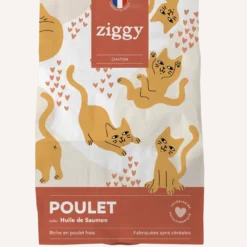 Croquettes Poulet Huile de Saumon Sans Céréales Chaton