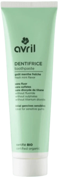 Dentifrice Menthe Sans Fluor Bio