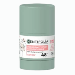 Déodorant Fleur de coton Stick rechargeable 48H Bio