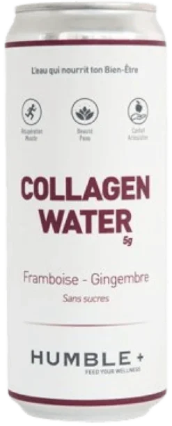 Eau Collagene Framboise gingembre