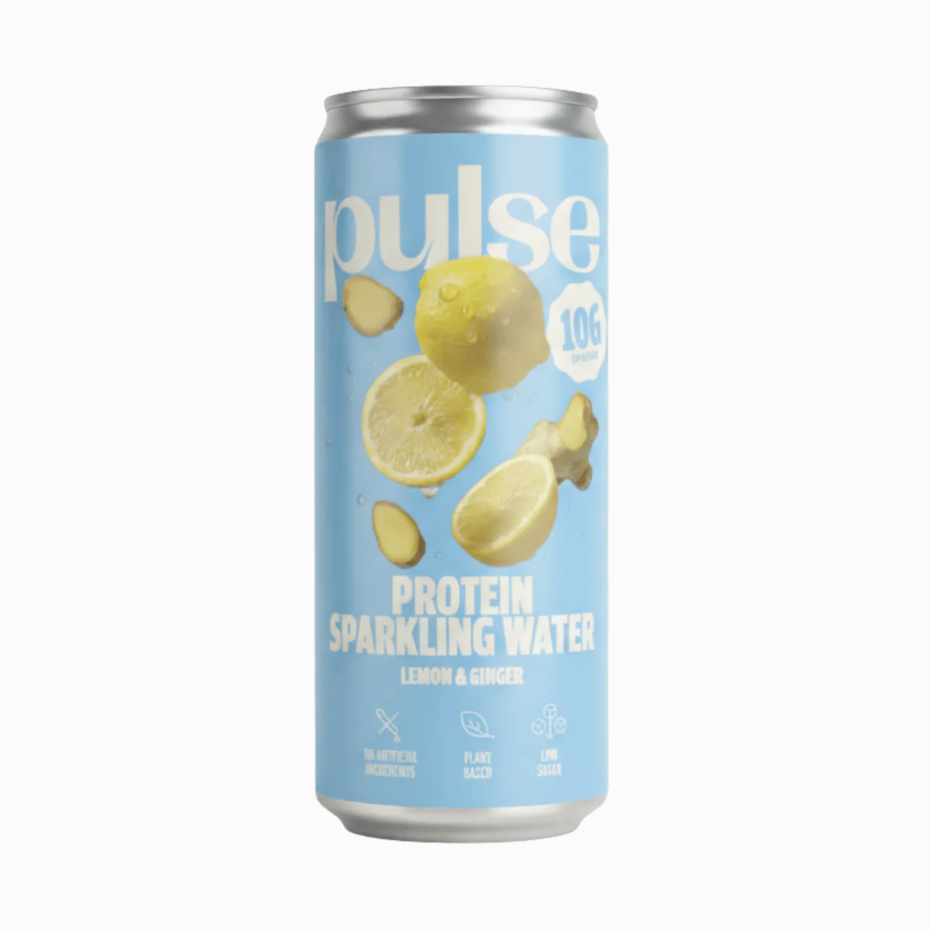 Eau Pétillante Protéinée Citron Gingembre