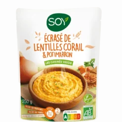 Ecrasé Lentilles Corail Bio
