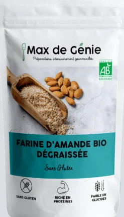 Farine Amande Complete Dégraissée Bio