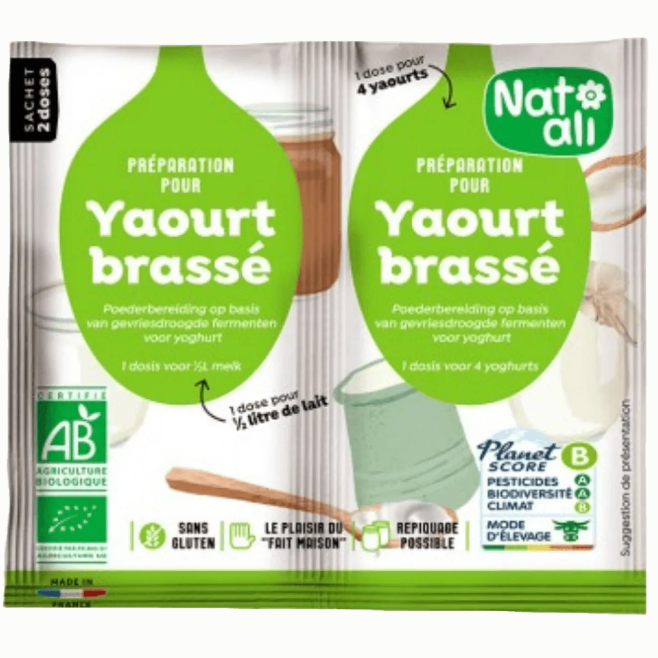 Ferment Yaourt Brassé Bio