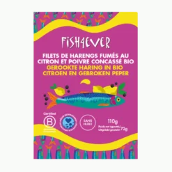 Filets hareng fumés citron & poivre concassé