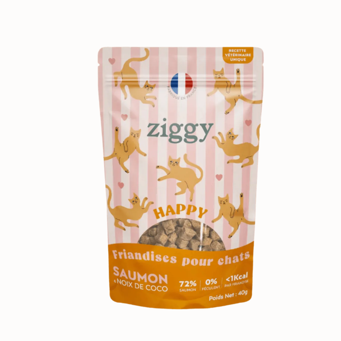 Friandises Chat Happy Saumon Coco
