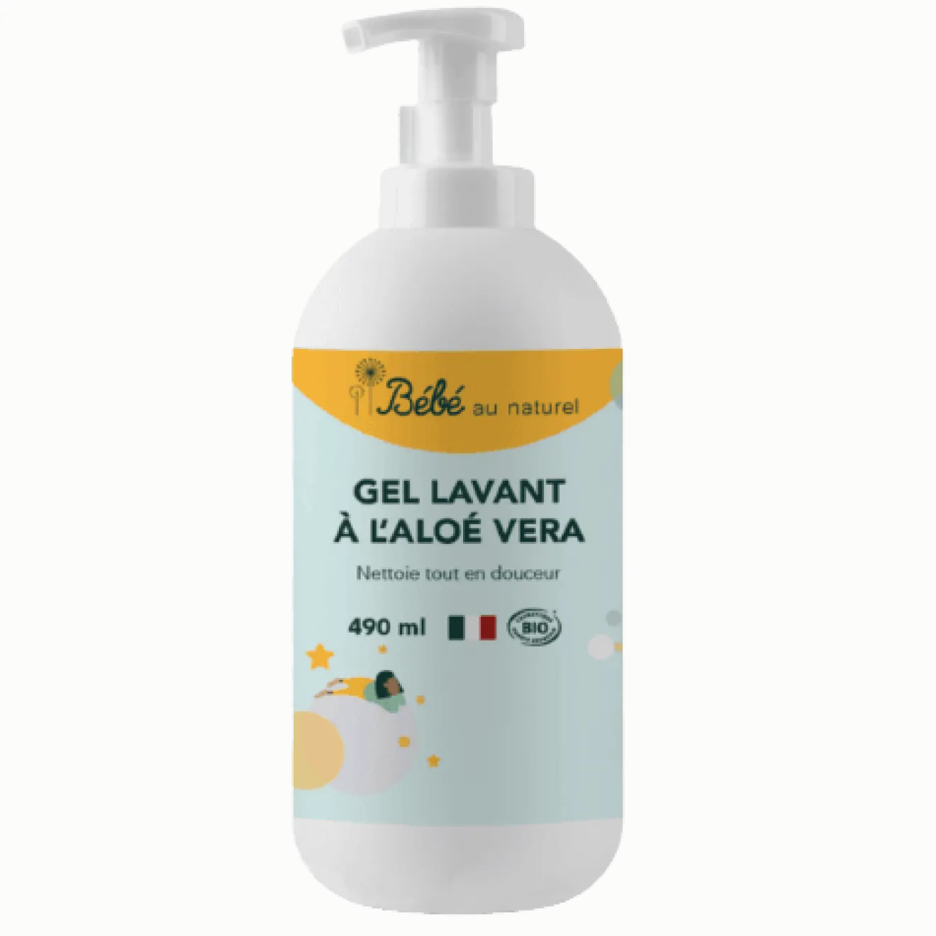 Gel Lavant Aloe Vera Corps et Cheveux Bébé
