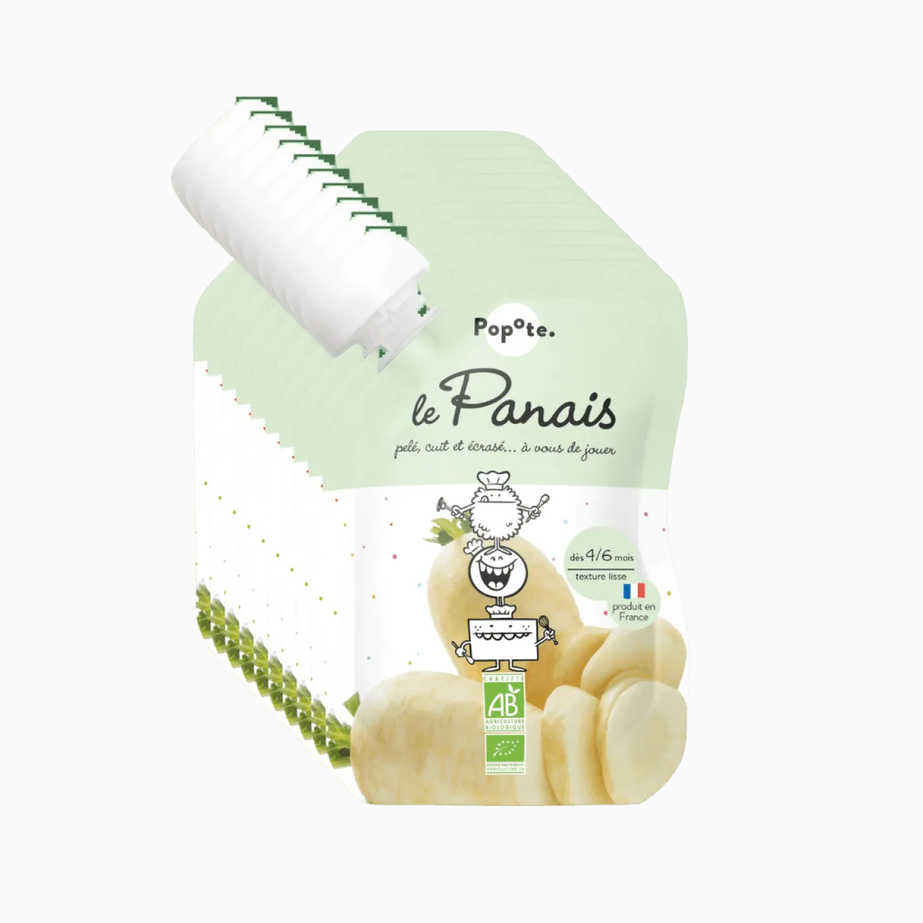 Gourde Panais dès 4 mois Bio
