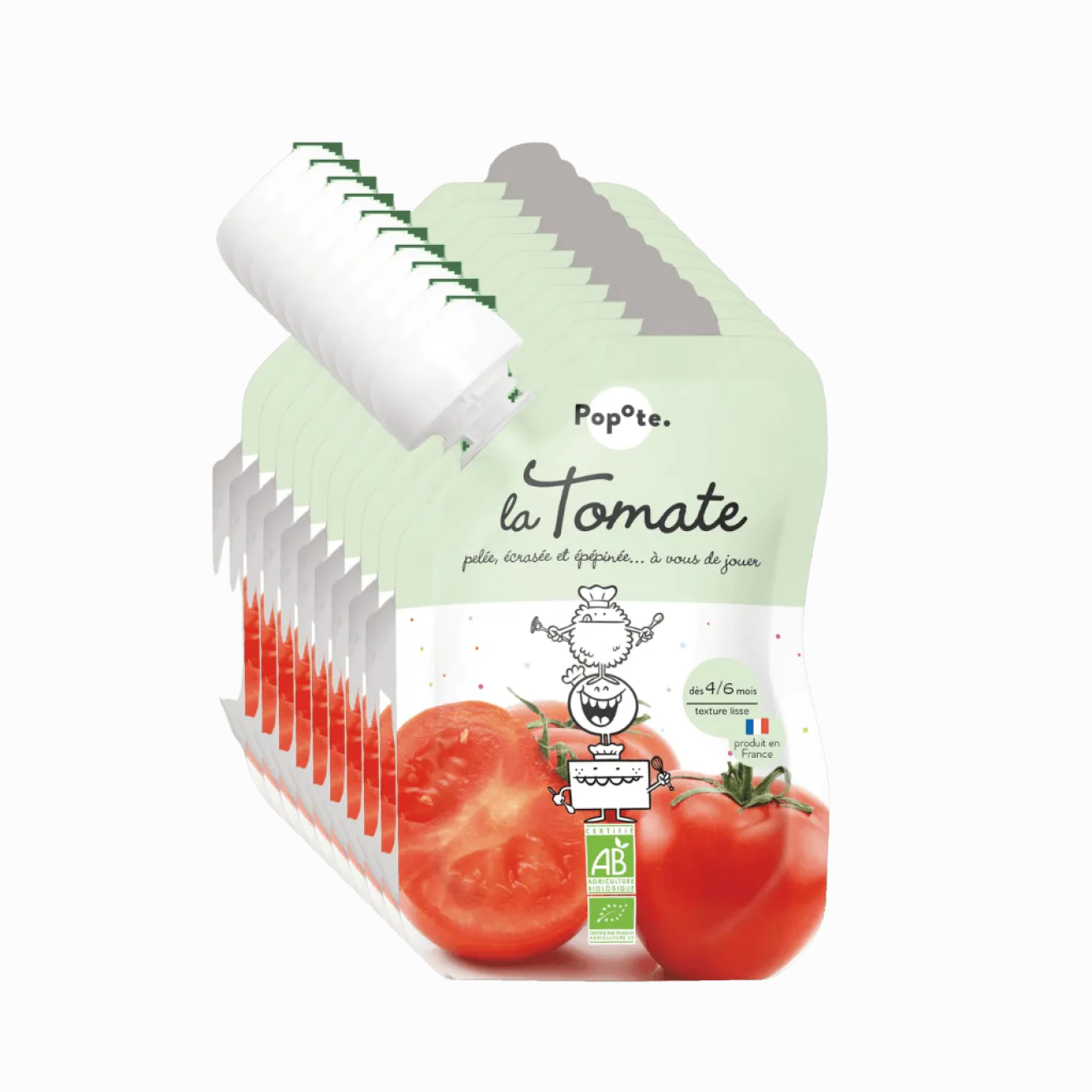 Gourde Tomate dès 4 mois Bio