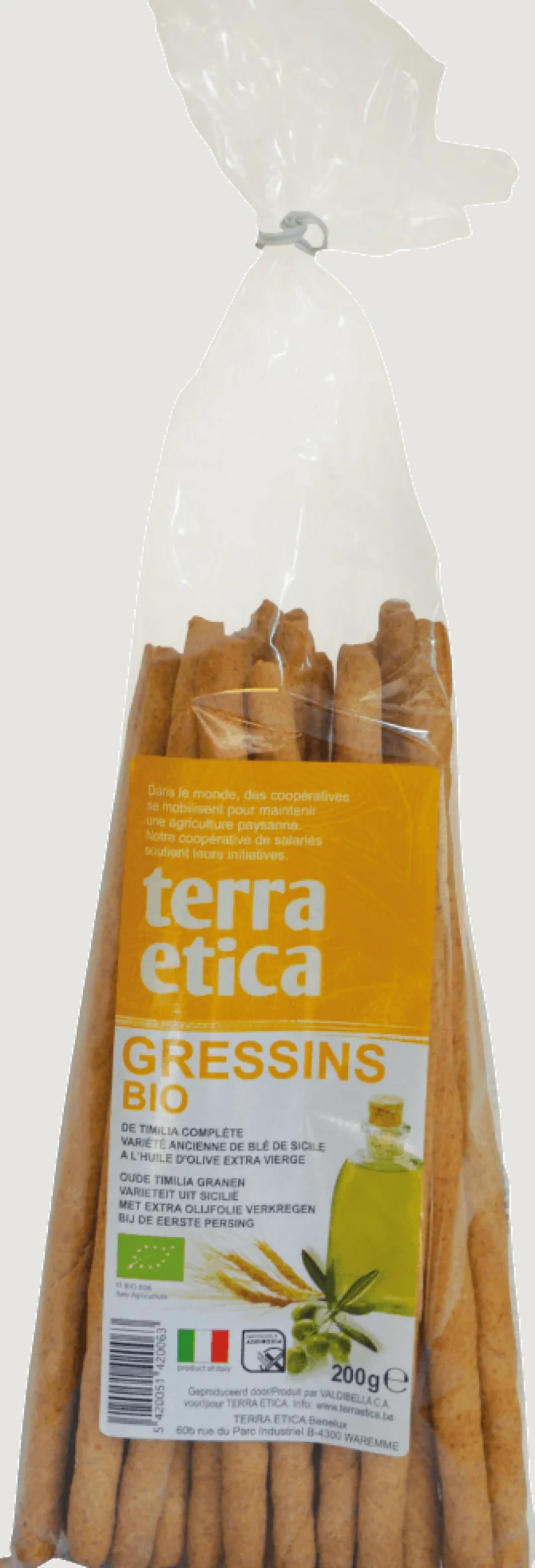 Gressins De Timilia de Sicile Bio